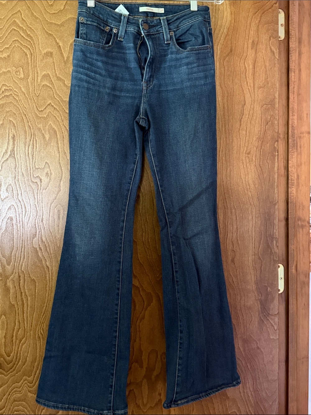 Levi's Dark Blue Flare Jeans for Women